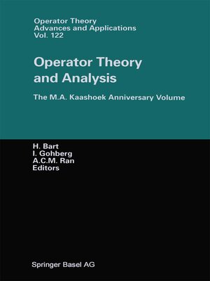 cover image of Operator Theory and Analysis